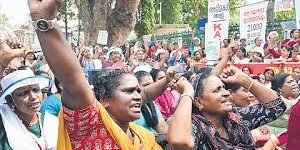 asha workers strike